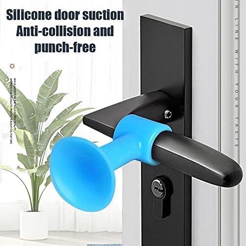 Anti-Collision Silicone Door Stopper(Multicolor, Pack of 2)